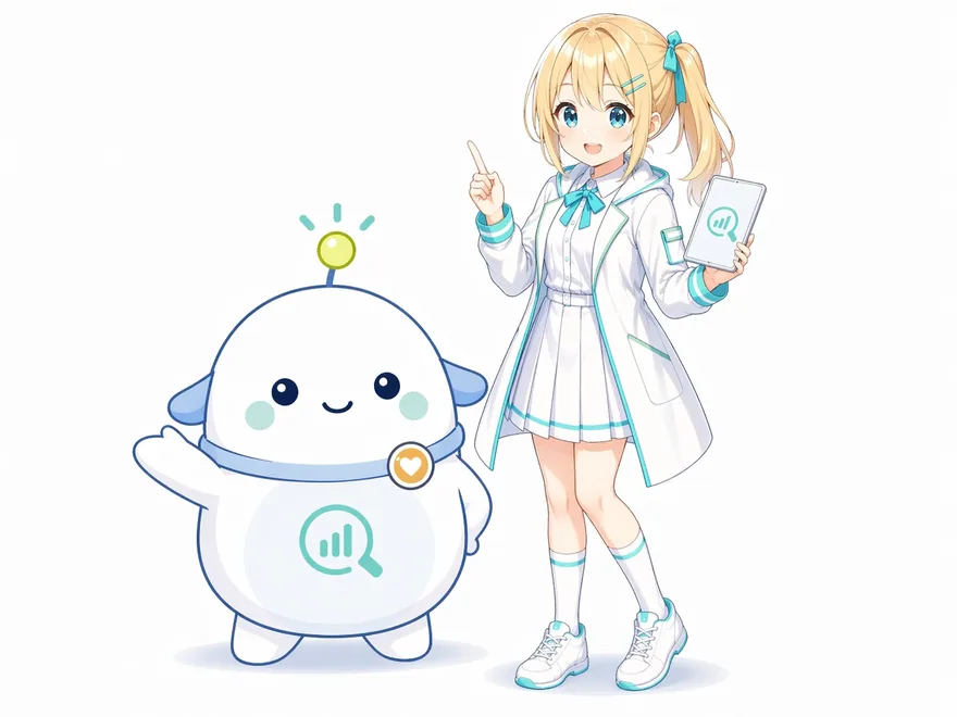 すまラボの案内役、らぼまるとひまり
